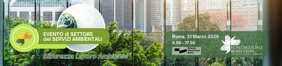 Iscriviti all'Evento di Settore dei Servizi Ambientali