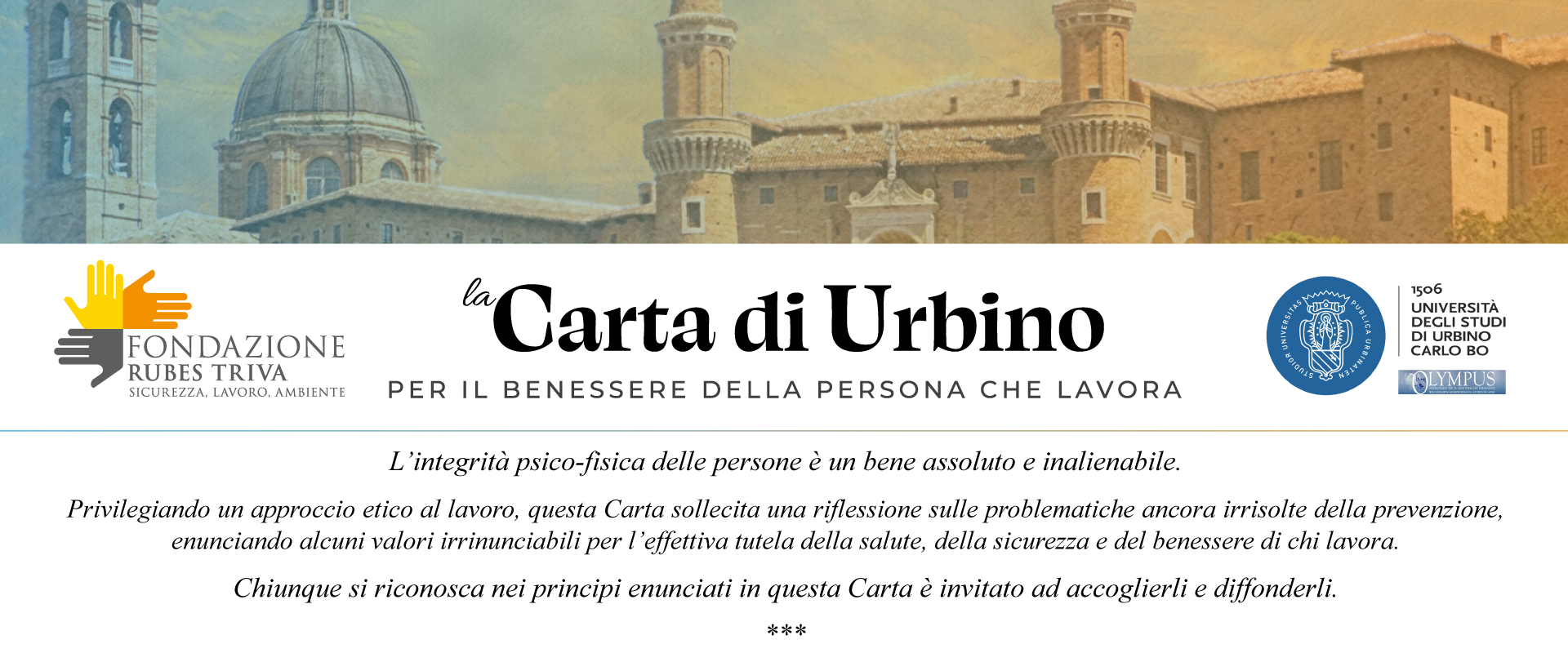 LA CARTA DI URBINO