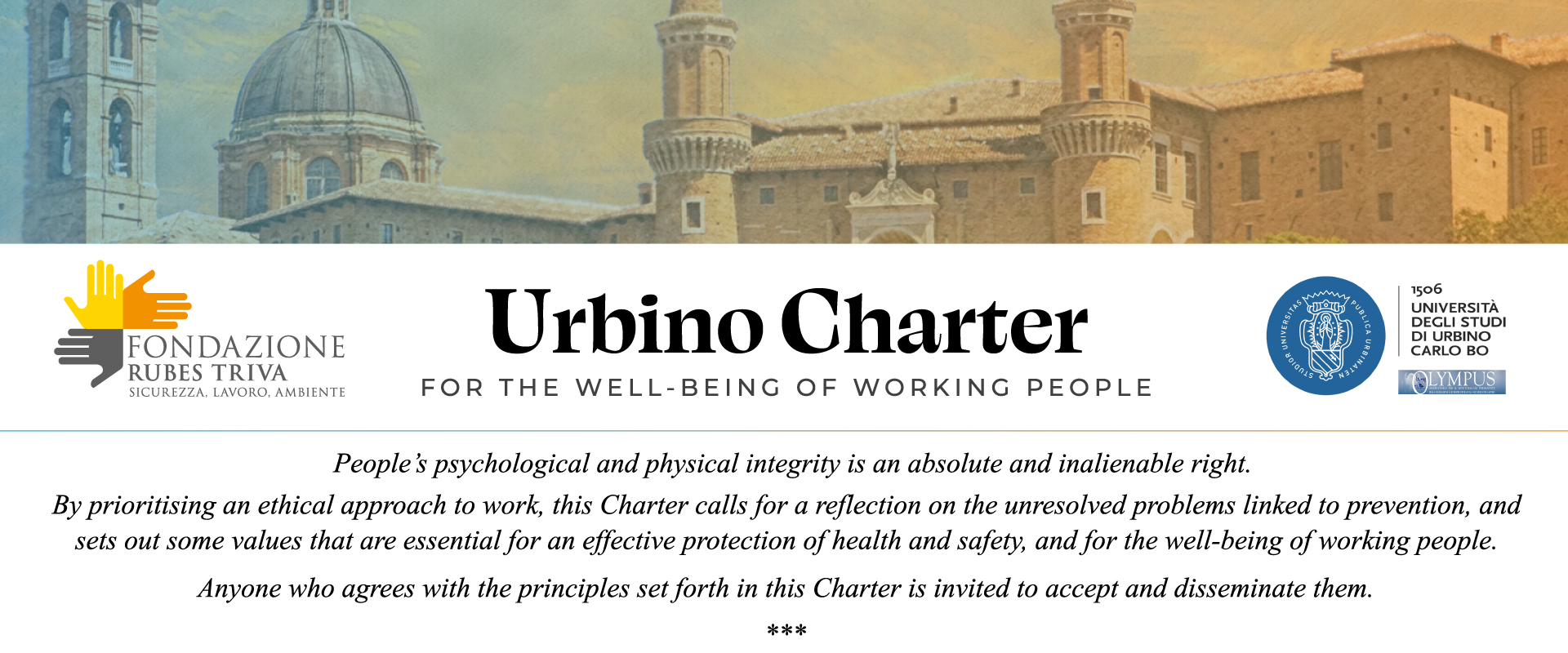 URBINO CHARTER